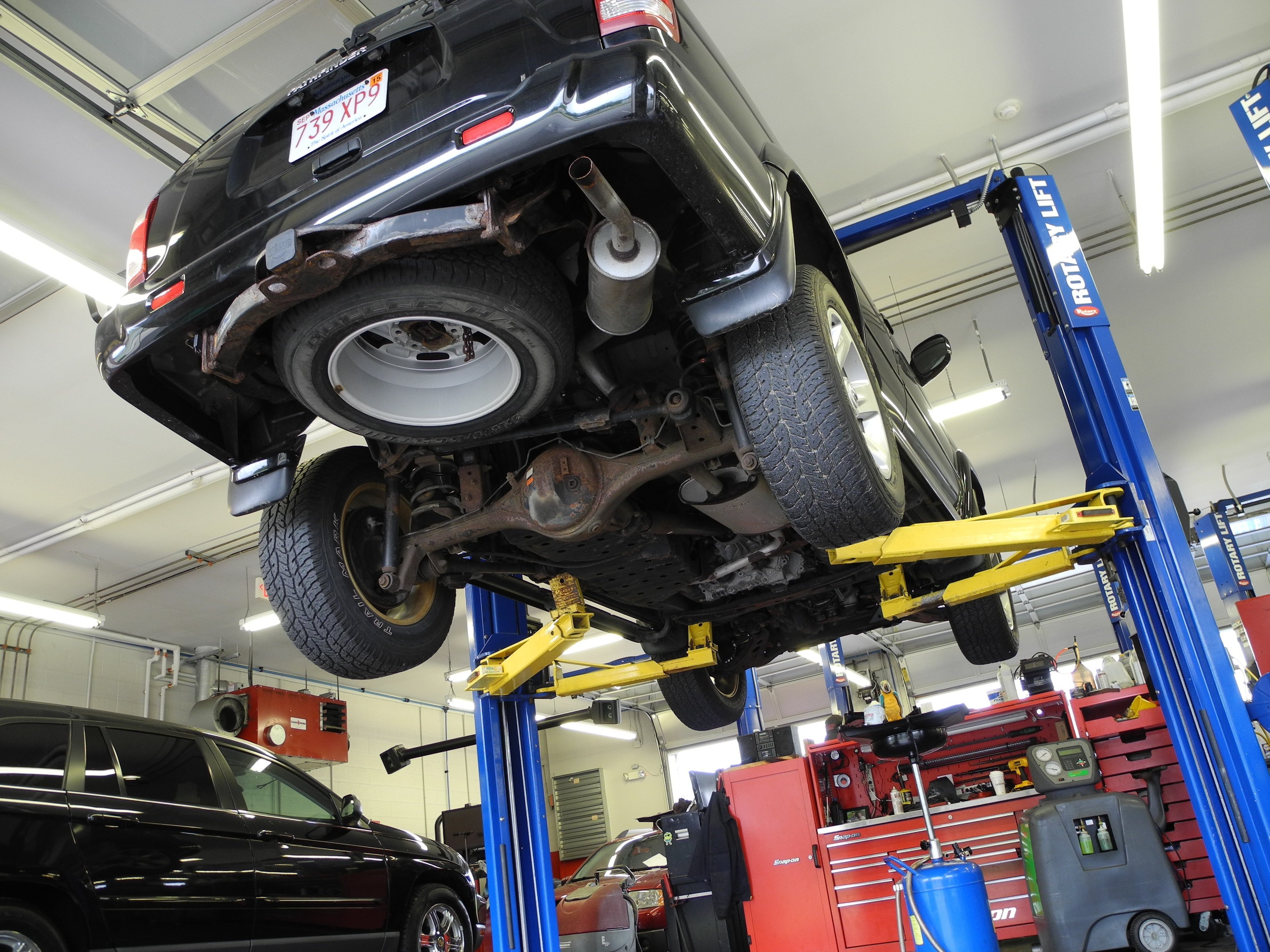 Werkplaats van Layan Garage in Beveren-Waas