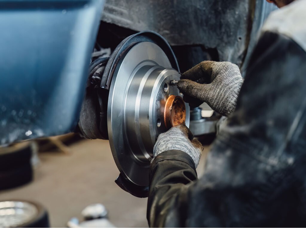 Controle en reparatie van remmen